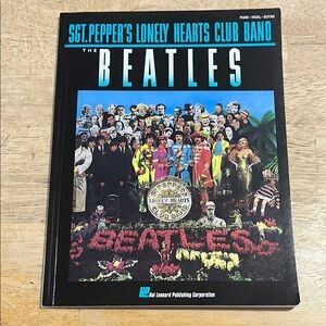 The Beatles Sgt. Pepper's Lonely Hearts Club Band Sheet Music Book